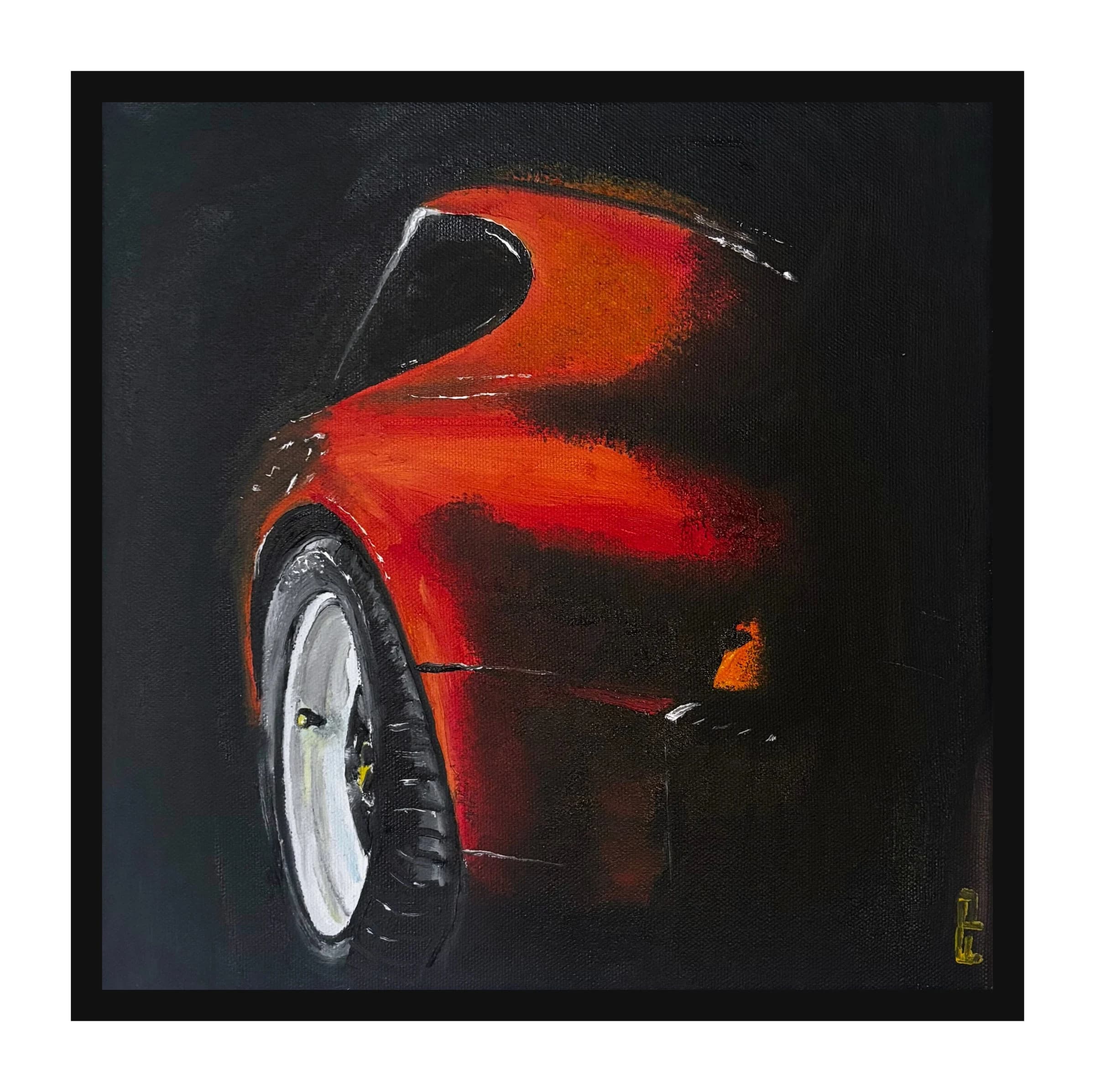 Porsche rouge