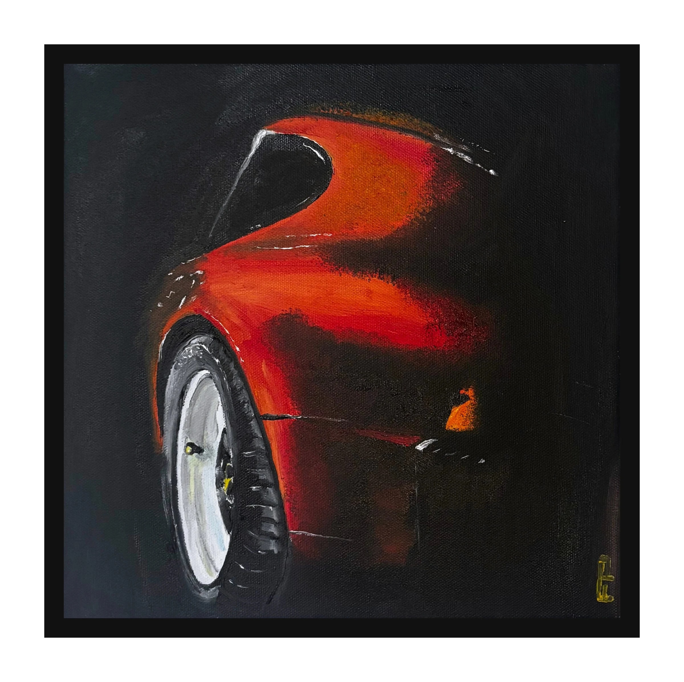 Porsche rouge